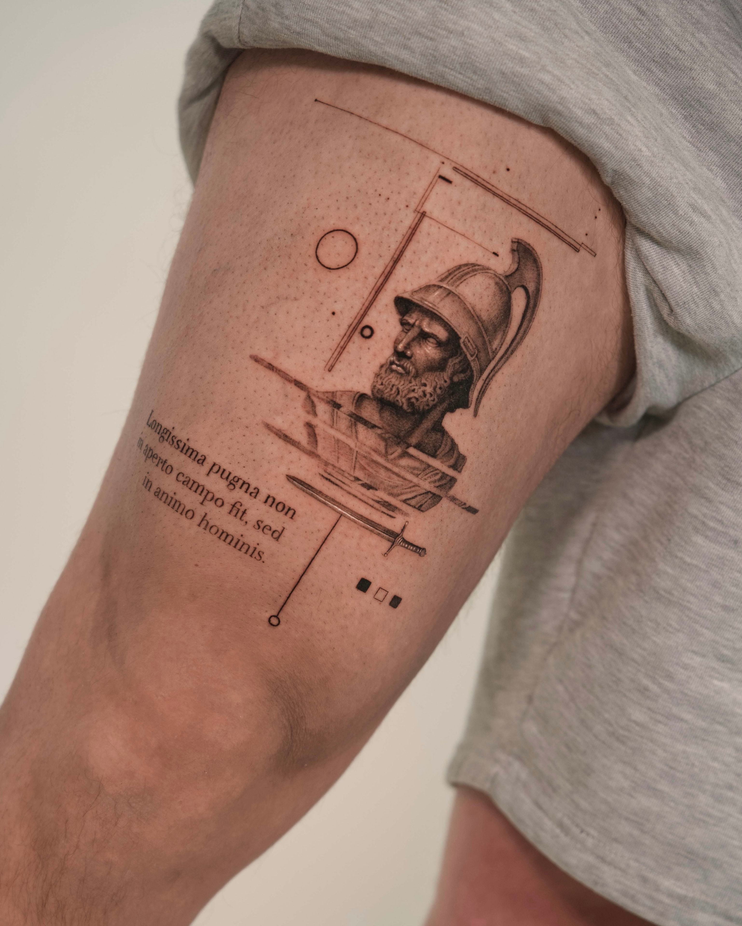 Custom tattoo design by JD Tattoo Art NYC