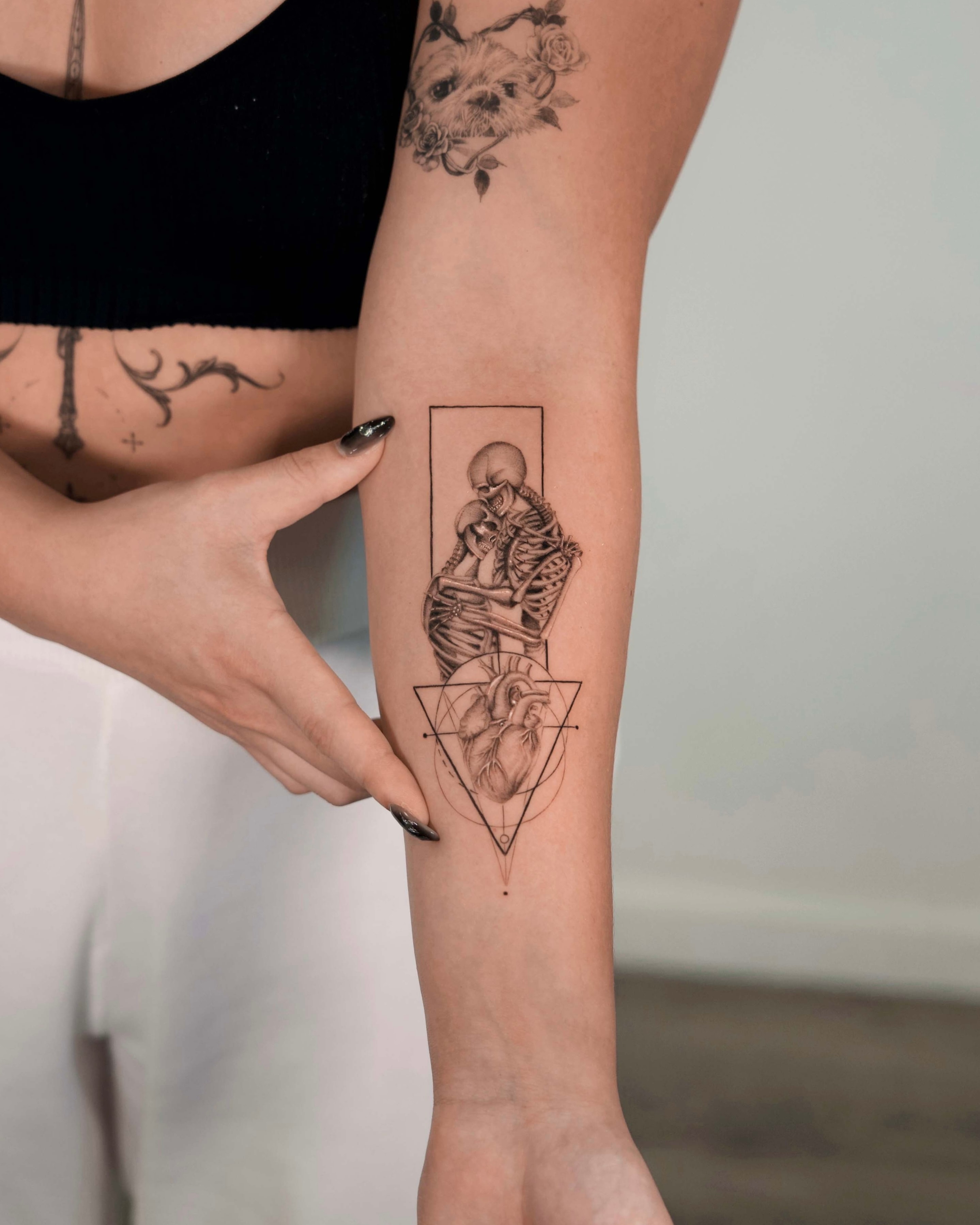 Custom tattoo design by JD Tattoo Art NYC