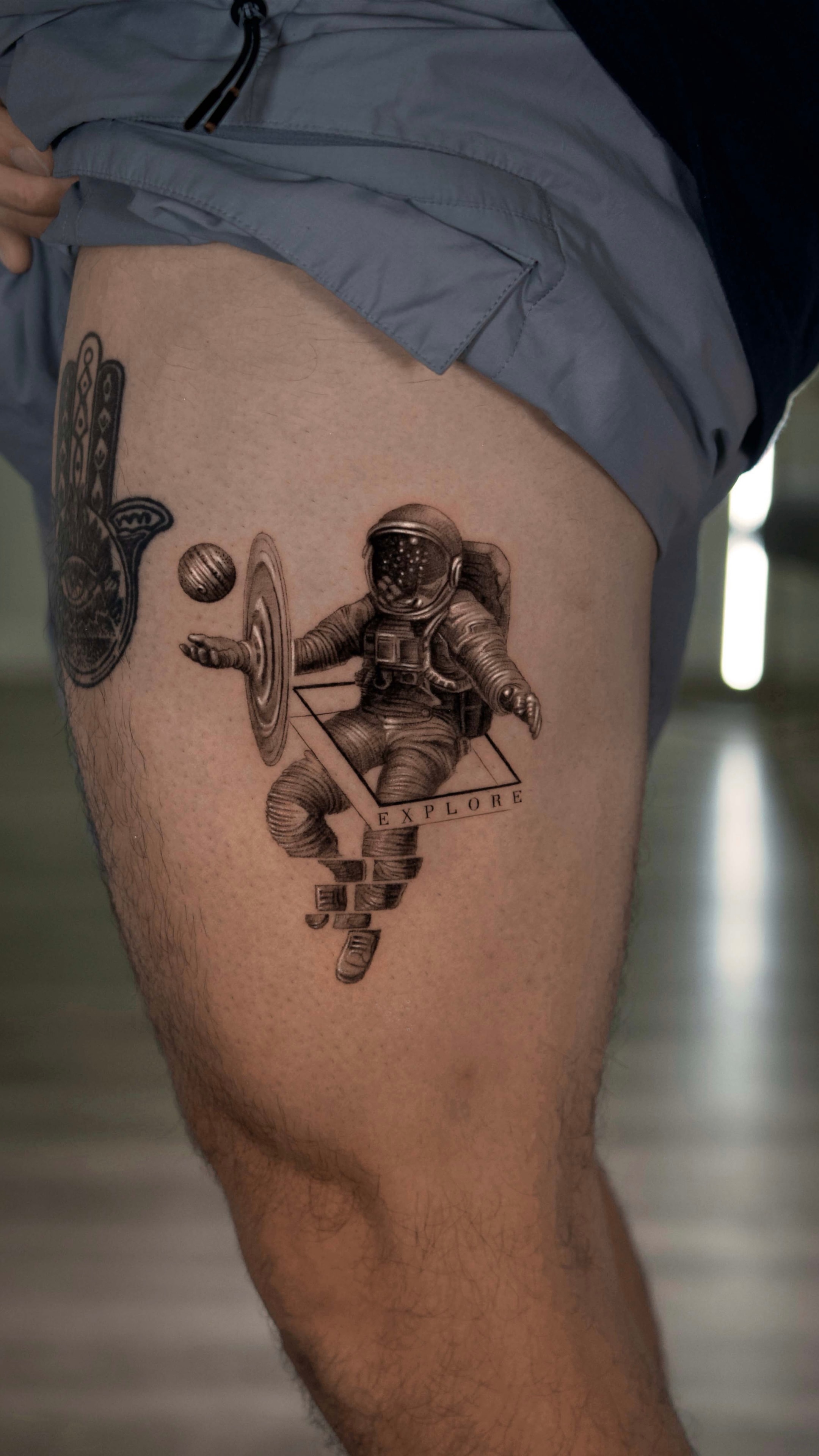 Custom tattoo design by JD Tattoo Art NYC