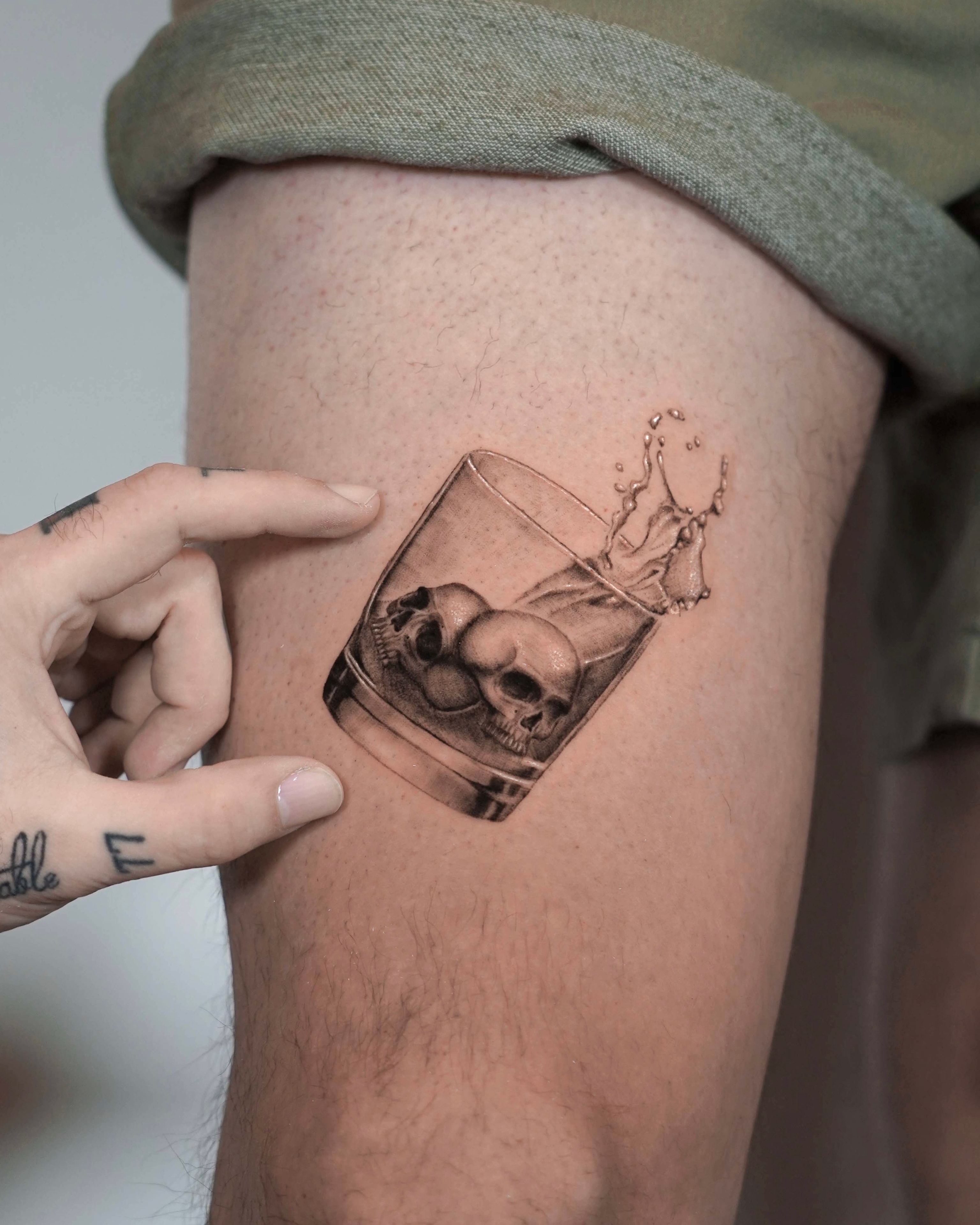 Custom tattoo design by JD Tattoo Art NYC
